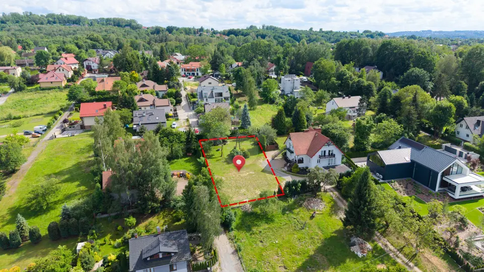 9 arowa działka budowlana w Swoszowicach – Kraków