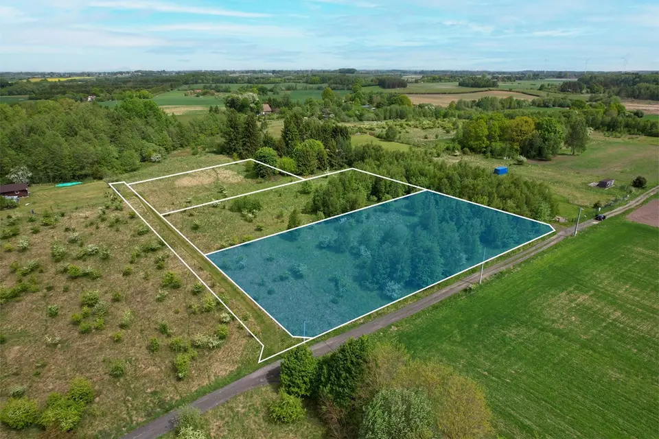 Działka budowlana 4207 m² Smolne, gm.