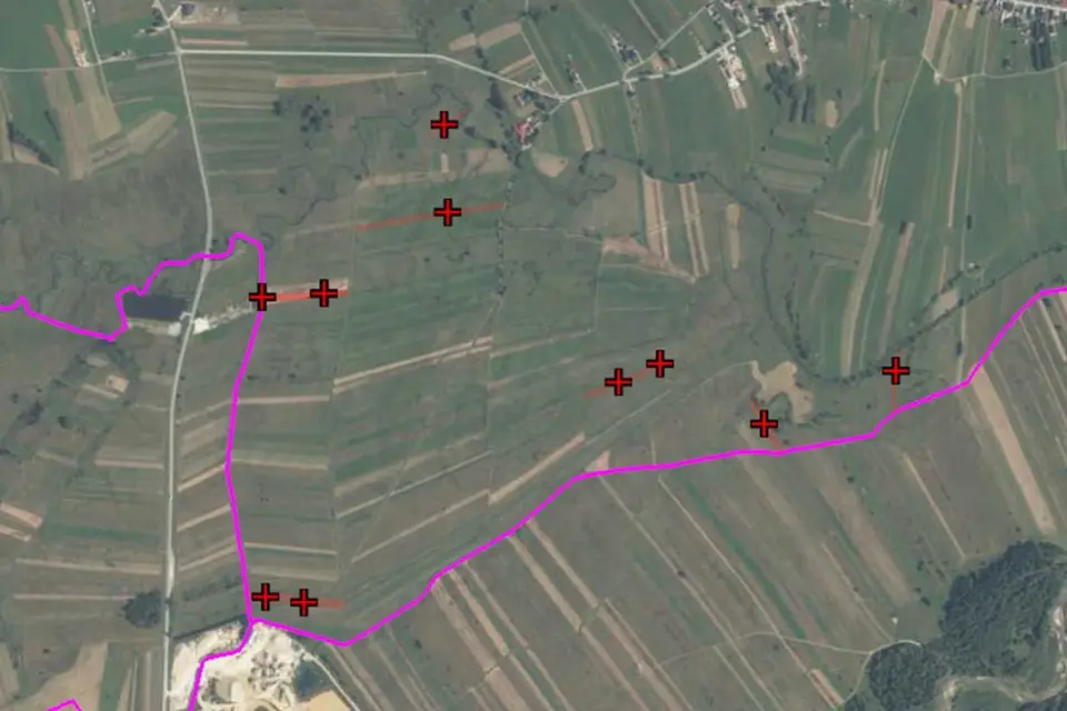 NA SPRZEDAŻ 10 DZIAŁEK ROLNYCH W MIEJSCOWOŚCI DZIAŁ, GM.