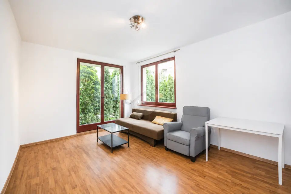 Mieszkanie – Kraków – Ruczaj – Osiedle Europejskie – ul. prof. Michała Bobrzyńskiego – 50,46 m² + ogródek 32,5 m²