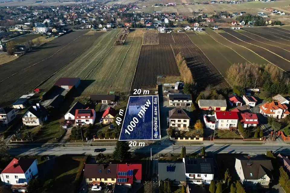 Zapraszam na prezentację domu, w prężnie rozwijającej się części Miechowa. – Miechów