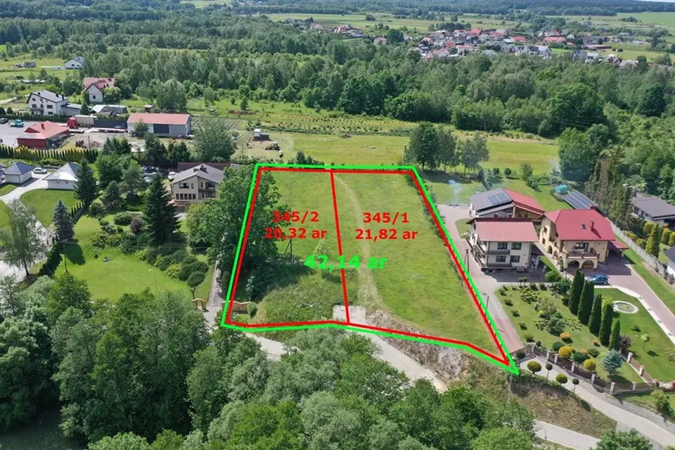Działka budowlana 42,14 a | Łagów | ul.