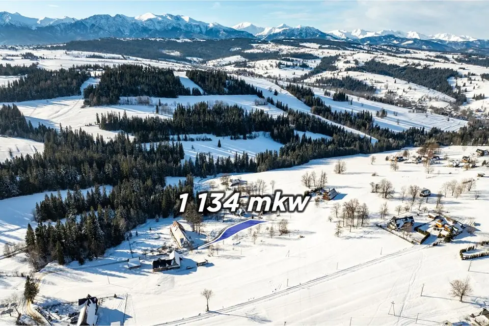 Działka 1134 m² Czerwienne, ul.