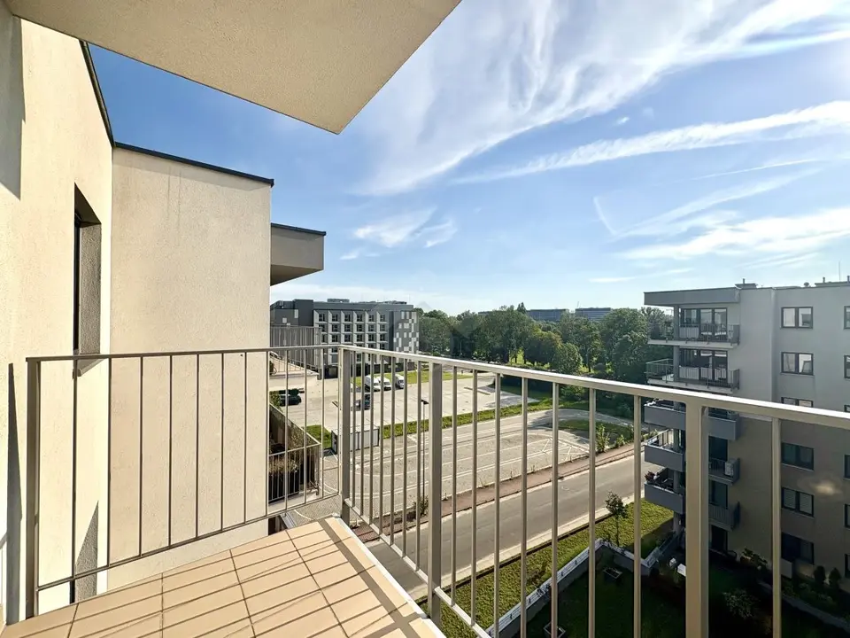 Widokowe 2-pokojowe mieszkanie z balkonem – Kraków