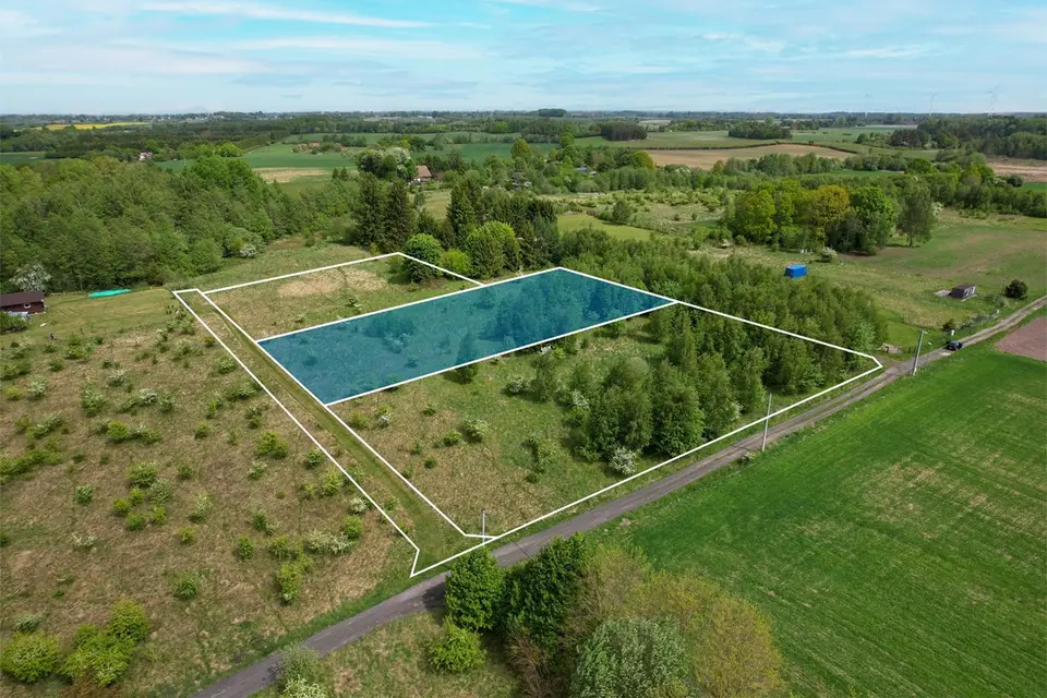 Działka budowlana 3778 m² Smolne, gm.